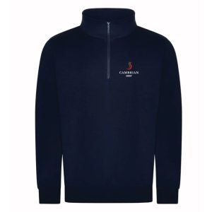 Cambrian Group ¼ Zip Sweatshirt Navy