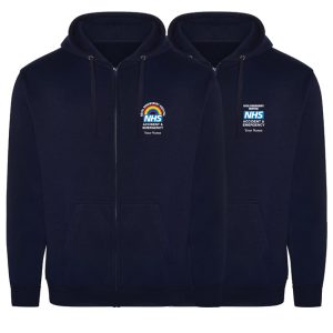 NHS Zipped Hoodie